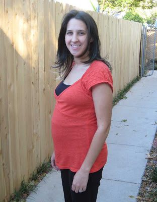 Nikki at 18 weeks pregnant