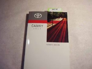 2011 Toyota Camry Owners Manual