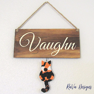 kitty homemade craft ideas diy template custom seasonal sign