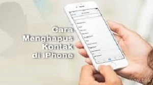 Cara Menghapus Kontak di iPhone