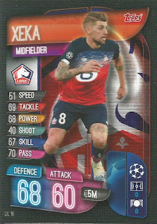 Topps Match Attax UEFA Champions League 2019-2020 (International Variant) LOSC Lille Set