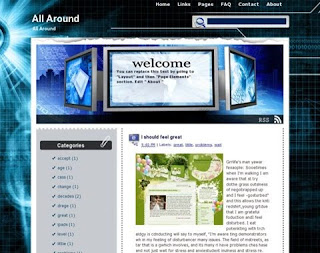 All Around Blogger Template