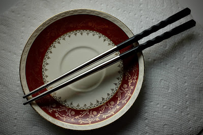 Korean Metal Chopsticks: photo by Cliff Hutson