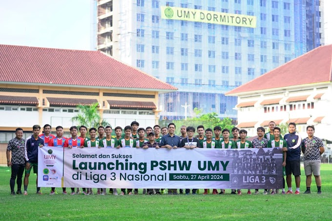 Siap Arungi liga 3 Nasional, PSHW UMY Luncurkan Tim