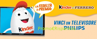 Immagine Con Kinder e Ferrero vinci 50 televisori Slim LED TV 55''