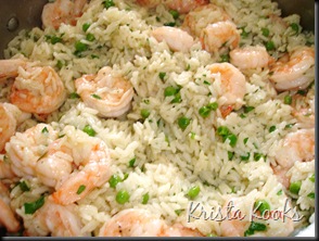 Shrimp, Peas and Rice Krista Kooks