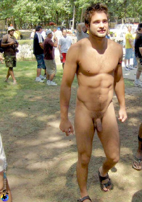 Amazing public nudity