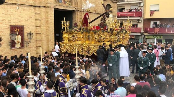 Recorrido y Horarios de la Salida Extraordinaria de Jesús de las Penas (Tres Caídas) de Huelva