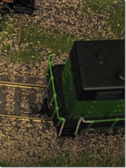 IMG_0459 Burlington Northern SDP40 #6398 My Layout on April 5, 2008