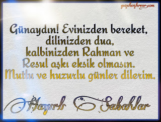 dini sabah mesajları 