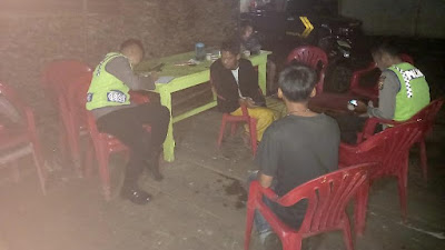 Polsek Mulak Ulu " Visit at Night, Mulak Bersinar