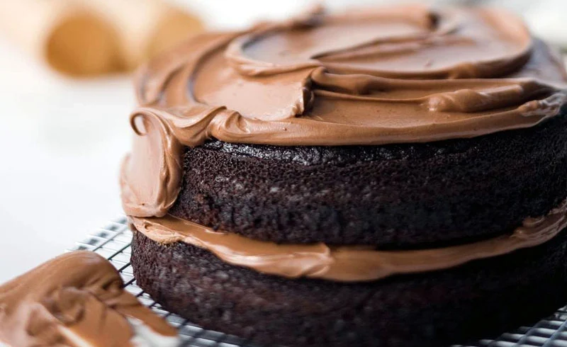 Double-Chocolate Layer Cake