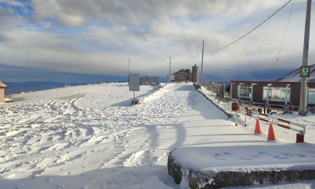 NEVADAS EN MONTAÑAS DEL ESTADO DE MÉXICO DEJAN ESPECTACULARES POSTALES DE INVIERNO. 