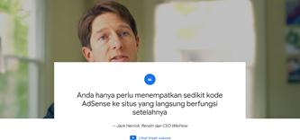 cara mudah diterima google adsense