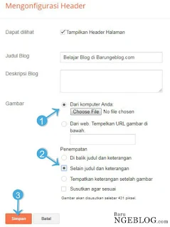 Mengganti Logo Header Blog