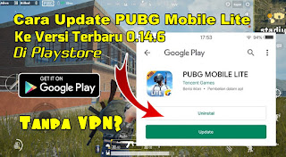 Cara Update Game PUBG Mobile Lite Ke Versi Terbaru 0.14.6 Di Playstore