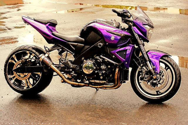 Suzuki B-King độ bánh lớn của Motor Quận 5 Suzuki B-King độ bánh lớn của Motor Quận 5