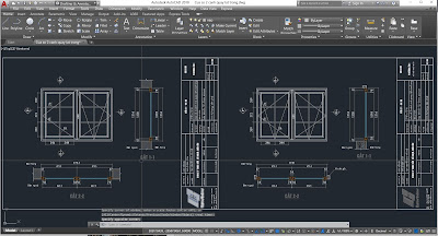 File CAD mẫu cửa Euro windows