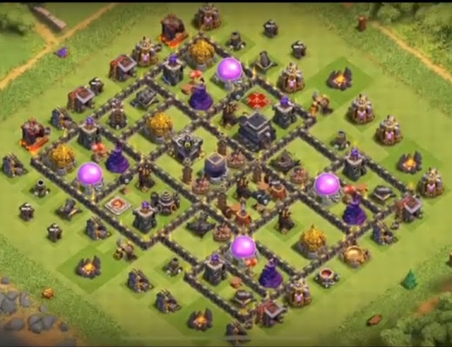 base coc hall 9