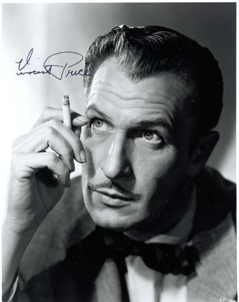 And today is also the 100th birthday of Vincent Price