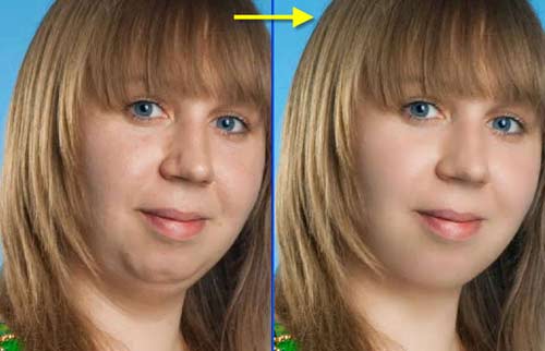 Useful tips for Women: How to get rid of a double chin
