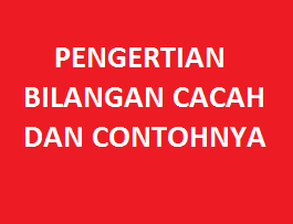 Pengertian Bilangan Cacah dan Contohnya  Rumus Pitagoras 