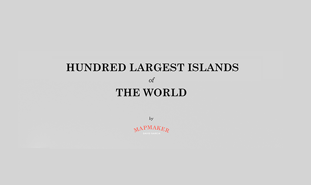 100 largest Islands in the world