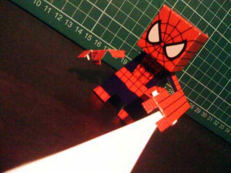 Spider-Man Paper Toy