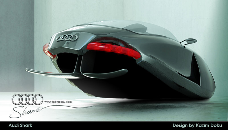 audi shark car design