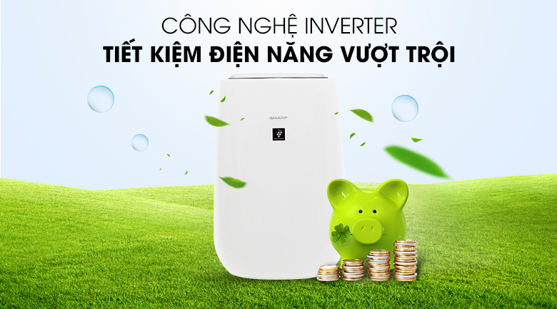 FP-J40E-W tiết kiệm điện với động cơ inverter