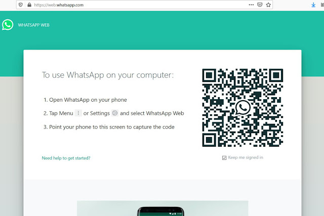 WhatsApp Web on your browser