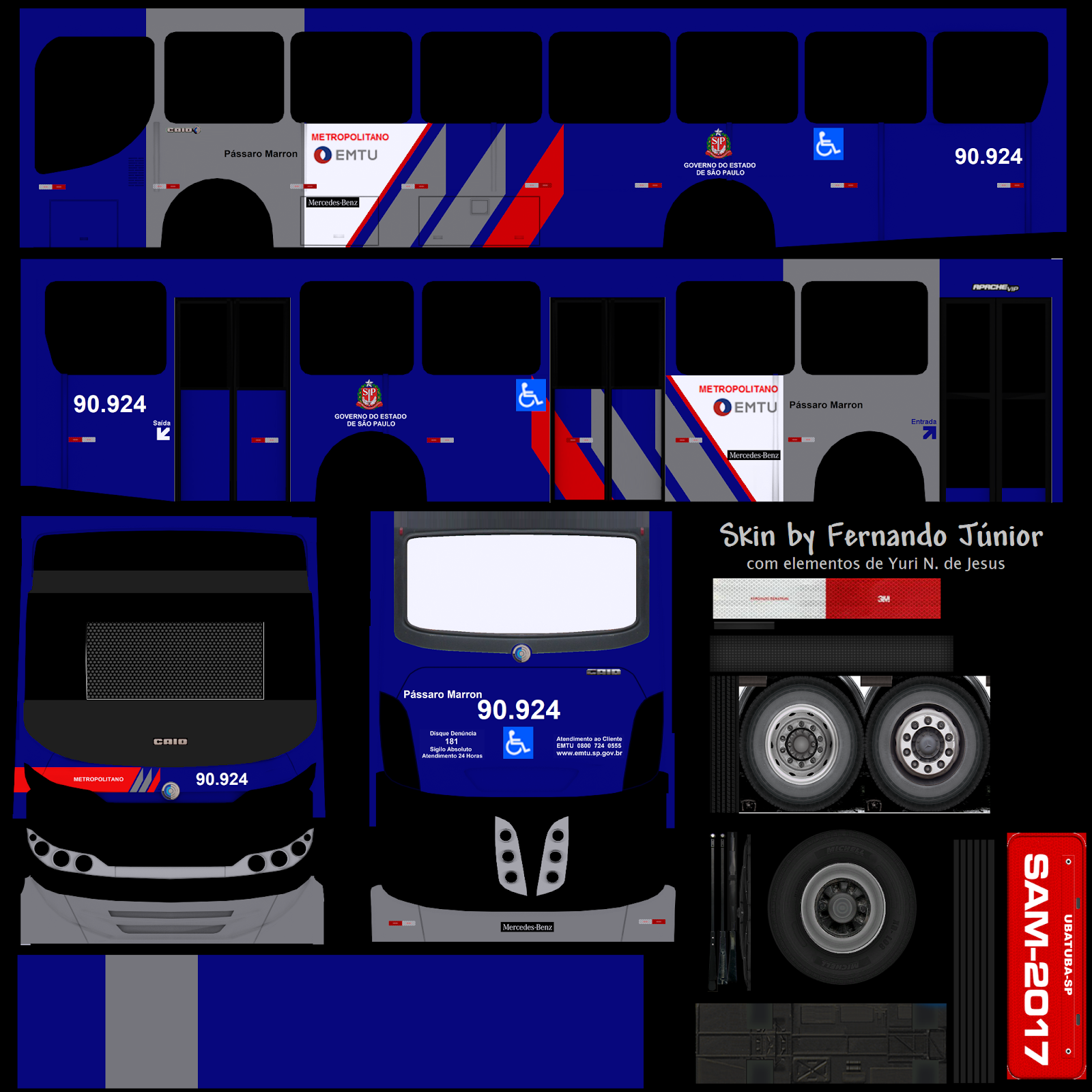 Busologia Jordanense Skin  EMTU para Proton Bus  Simulator 