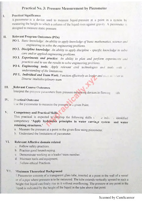 Hydraulics lab manual answers