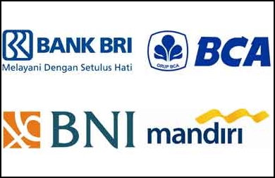 Tarif Potongan bank BRI, Mandiri, BNI, dan BCA