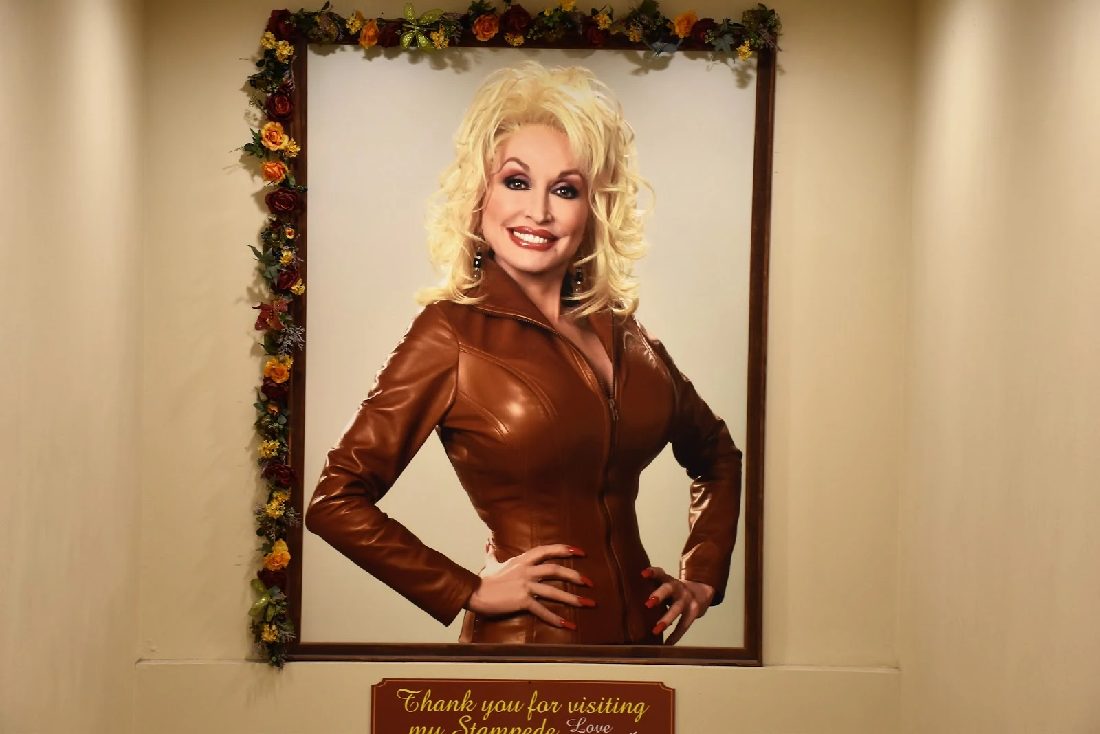 Dolly Parton Picture at Dolly's Stampede Pigeon Forge, TN