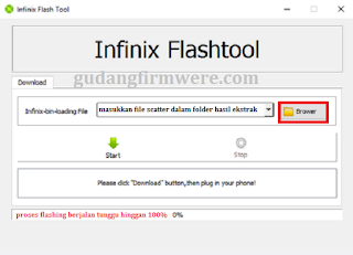 Cara Flashing Infinix X454 Via Infinix Flashtool 