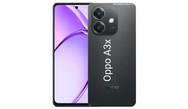 Oppo A3x দাম কত