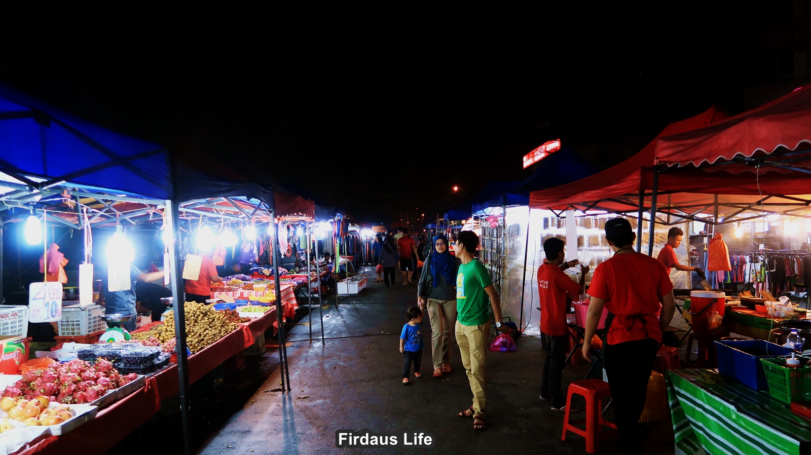  Pasar  Malam  Setia Alam Firdaus Life