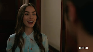 Lily collins as Emily Cooper in Emily in Paris