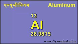 एल्युमीनियम के गुण, उपयोग और रोचक तथ्य, Aluminum-Ki-jankari, Aluminum-metal-ke-gun, aluminum-dhatiu-ke-upyog,