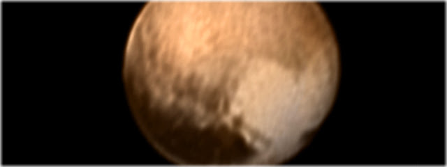 coração em Plutão - sonda New Horizons
