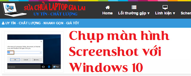 chup man hinh voi Windows 10