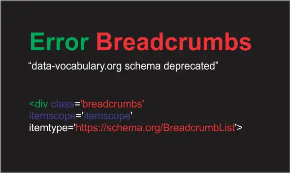 Cara Mengatasi Error Breadcrumbs