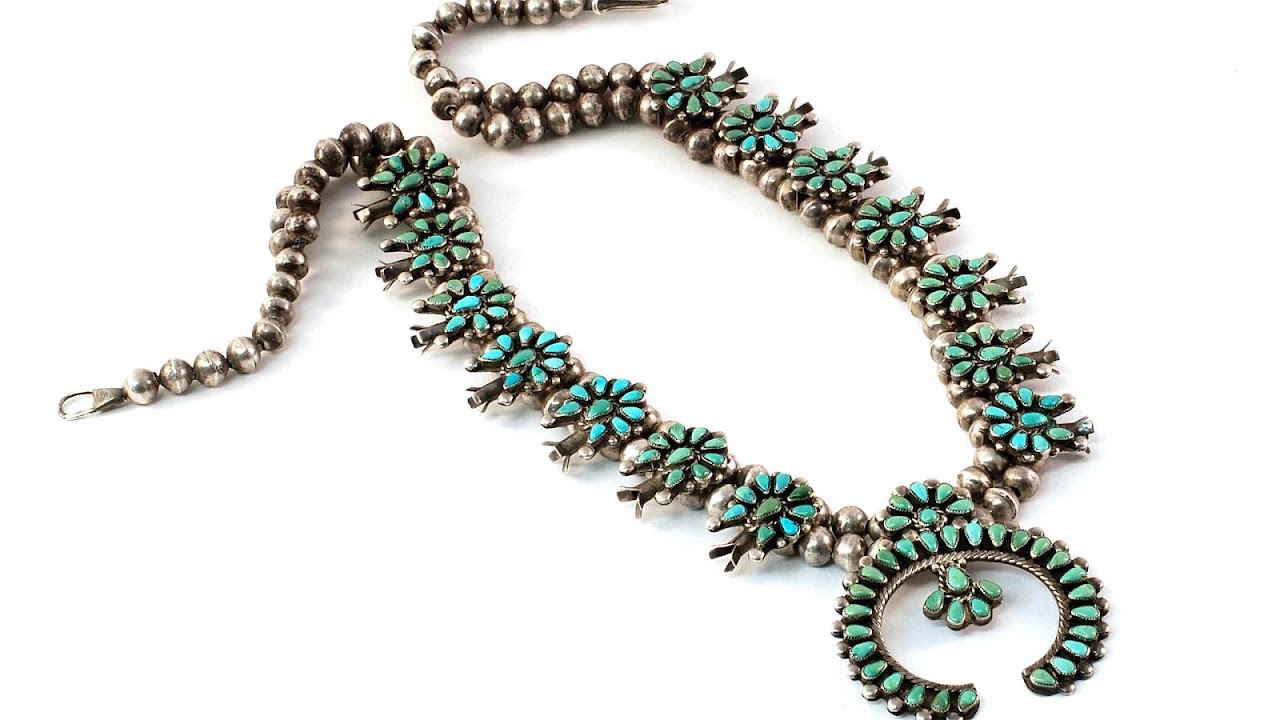 Native American jewelry Squash