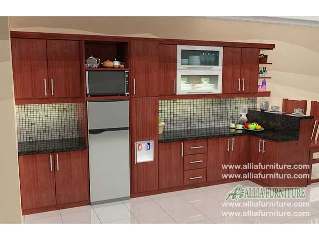 kitchen set mini bar minimalis foxy