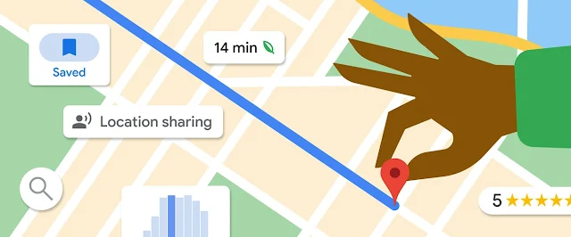 See the route on Google Maps without the internet