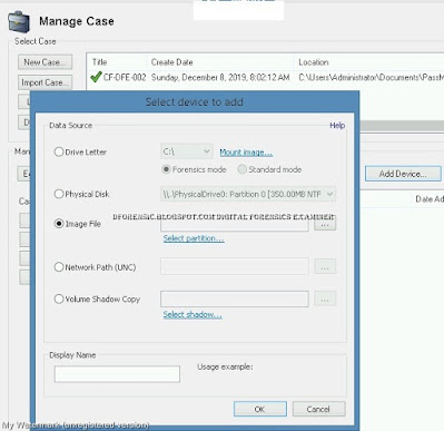 Investigation using OSForensics