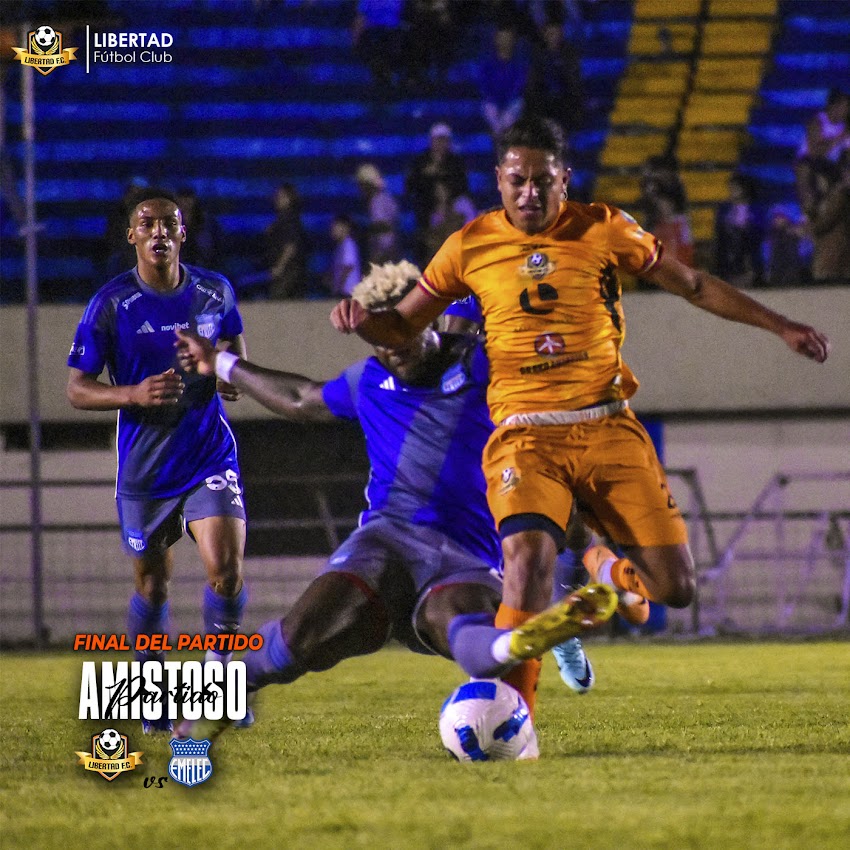 Libertad FC empata 0-0 con Emelec en la "Explosión Naranja"