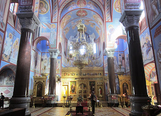 S Nicholas Church com um belíssimo interior de Viena Áustria