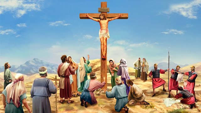 Pictures of Eastern Lightning | Lord Jesus was crucified， The Church of Almighty God Cards of Gospel